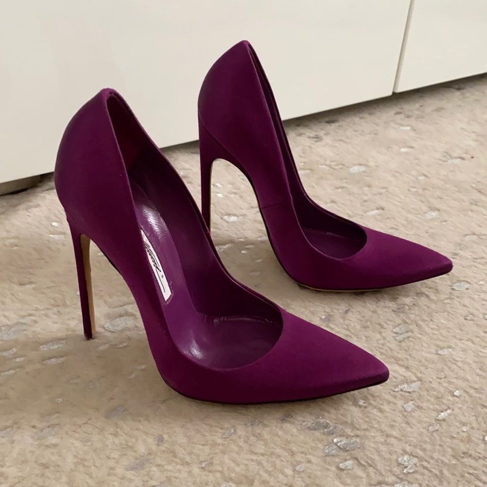 Brian Atwood Purple heels New Size 38.5